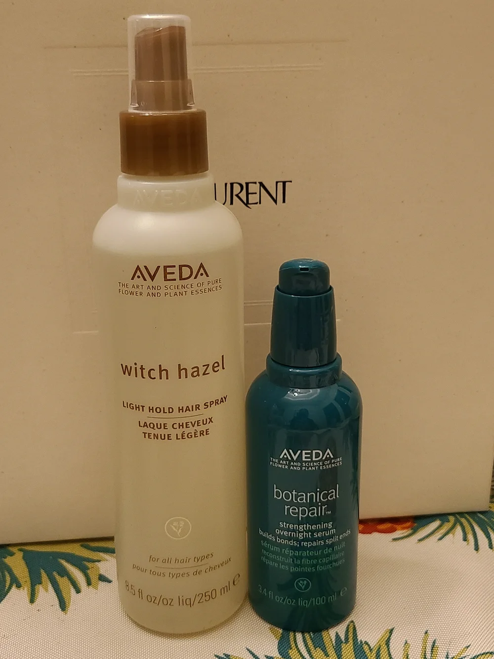 Aveda Hairspray & Overnight Serum